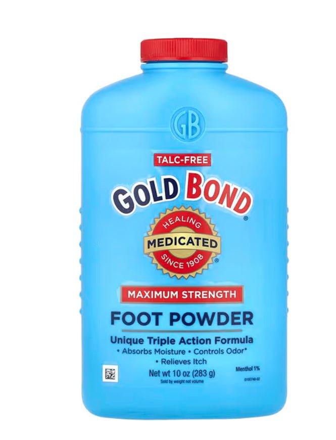 Gold Bond Medicated Talc-Free Foot Powder 10 oz image