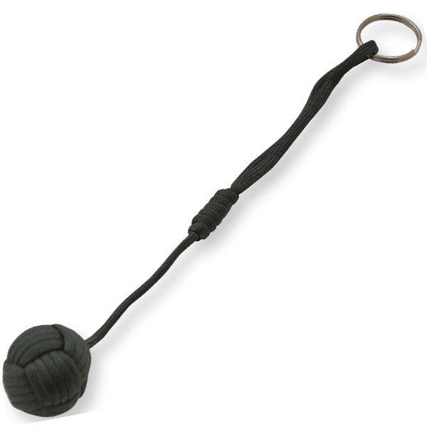 Small Public Safety Monkey Fist w/ Keyring - Olive Green