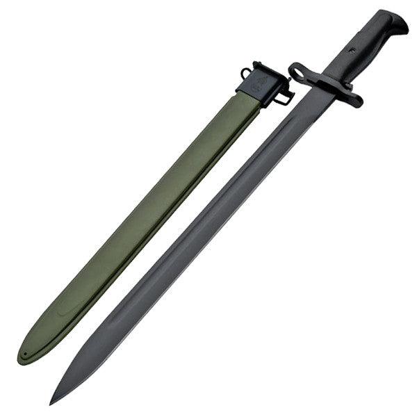 21.5 Inch M1 Garand Bayonet With War Green Sheath image