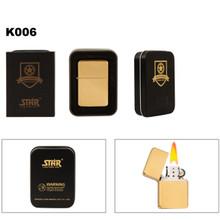 Brass Lighter Wholesale ~ Lighter Fluid NOT Included K006 (1 pc.) Brass Finish!