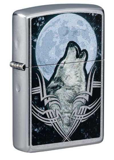 Zippo Howling Wolf Design Lighter image