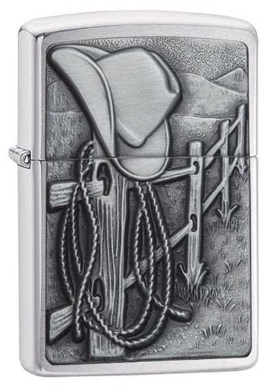 Zippo Resting Cowboy Lighter image