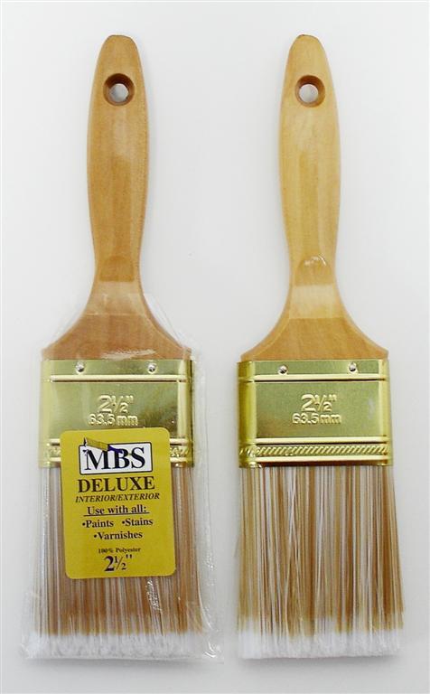 2-1/2" Deluxe Polyester Brush-pk 12/144 image