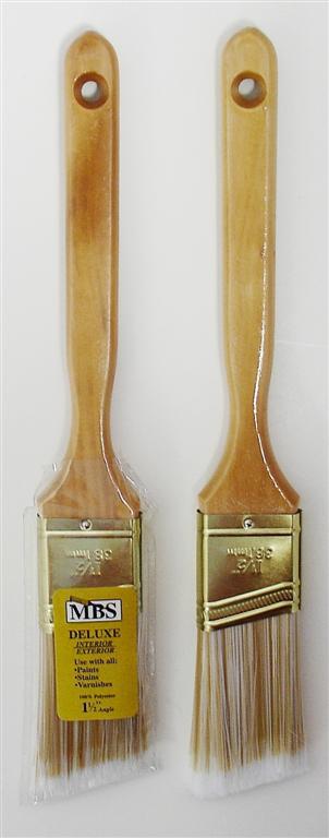 1-1/2" Angle Sash Deluxe Paint Brush pk 12 image