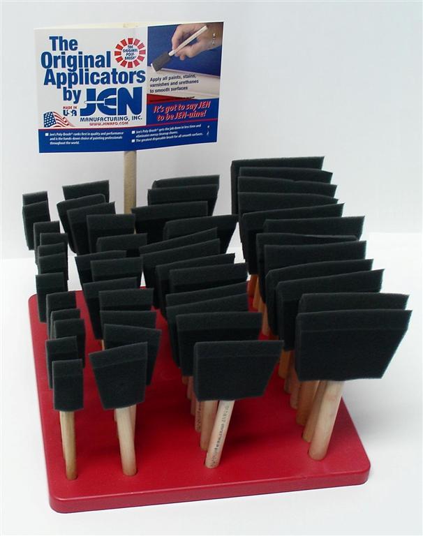 48 Piece Jen Foam Brush Assortment image