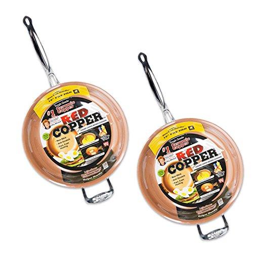 RED COPPER 12" FRYING PAN