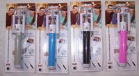 GREY HANDLE SELFIE EXPANDABLE MONOPOD STICK -* CLOSEOUT 2.50 EA image