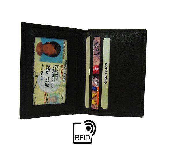 702-RFID Blocker Wallet - BK $2.95 & Up image