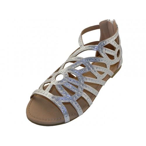 Girl's Bling Sandals, Footwear, Shoes image