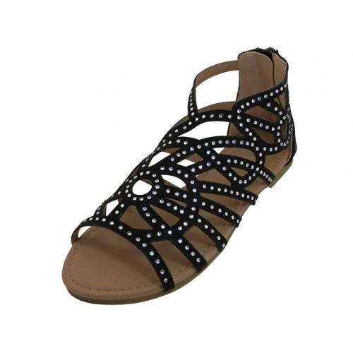 Girl's Bling Sandals, Footwear, Shoes image