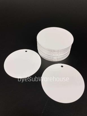 Dye Sublimation 3-inch Double Sided Circle Ornament image