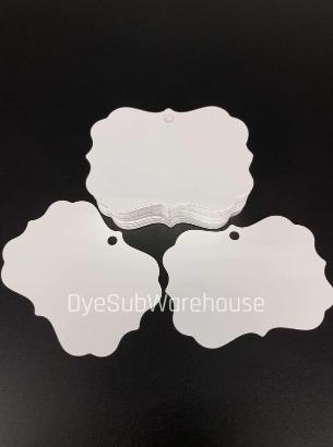 Dye Sublimation 3.96 x 2.76 Double Sided Benelux Ornament image