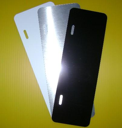License Plates - .025 gauge Half Tag image