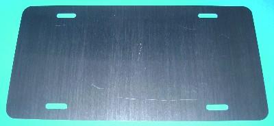 License Plates - .025 gauge Mill Finish 6x12 image
