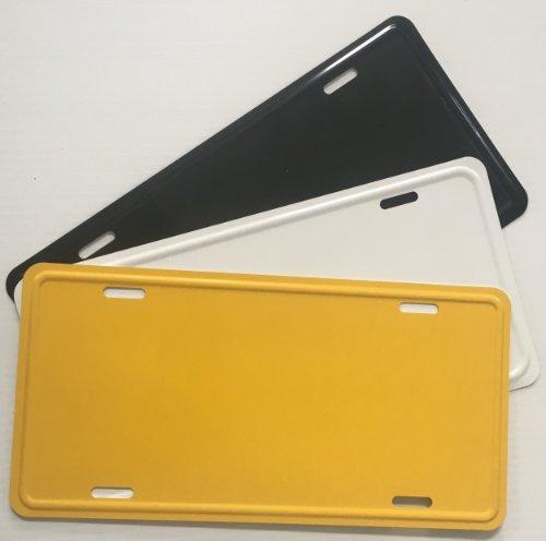 License Plates - .025 gauge Embossed 6X12 image