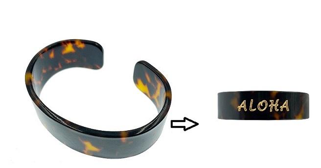 Faux Turtle Bangle(25MM) image