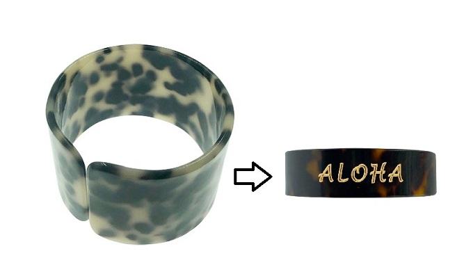 Faux Turtle Bangle(45MM) image