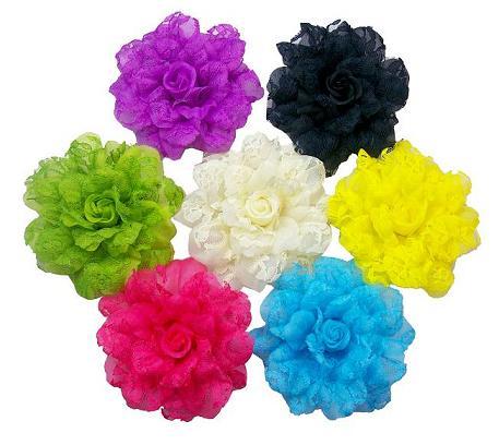 Flower Hair Clips image