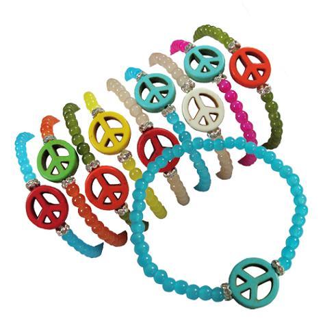Peace Sign Bracelet image
