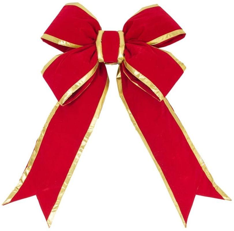 60" Structural Bow - Red & Gold image