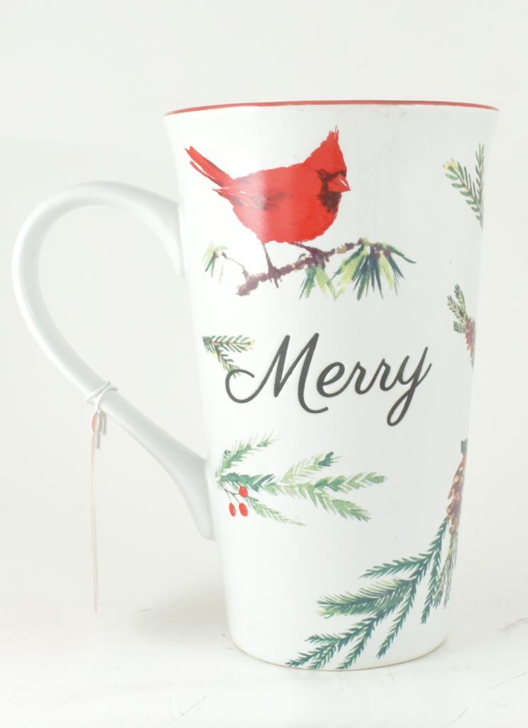 22 oz Cardinal Latte Mug 4 Assorted image