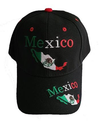 * Mexico Baseball Cap Hat Embroidered (CapMx104B) image