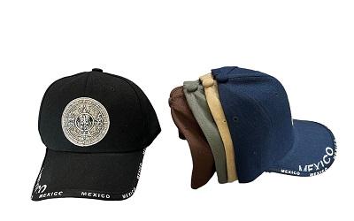 * Aztec Calendar Mexican Baseball Cap Embroidered (Capmx148) image