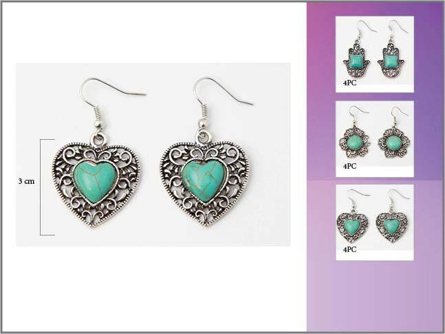 Native Pride - Tribal Indian Style Jewelry - Earrings (3145)
