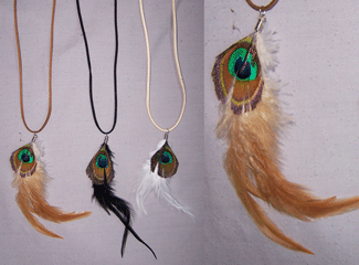 Native Pride Feather Necklaces For Women