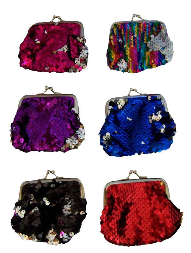 Sequins Coin Purse Bag image