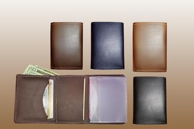 Leather Trifold Wallet Seconds image