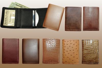 Leather Trifold Wallet with Window Seconds image