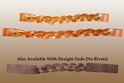 Braided Leather Basket Handles image