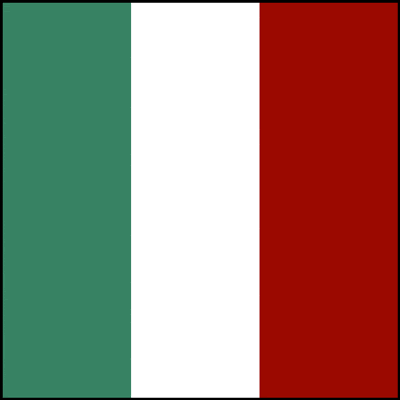 Italy Flag Bandana - 22×22 Inch image
