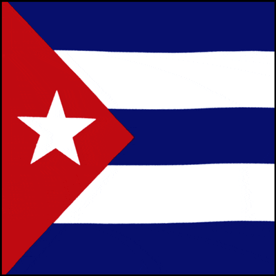 Cuba Flag Bandana - 22×22 Inch image