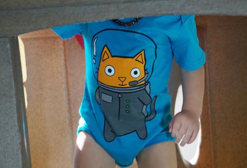 Astro Cat Bodysuit image