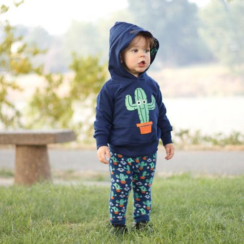 Southwestern Prickly Cactus Hoodie image
