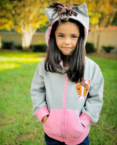 Pink Horse 3D Hoodie