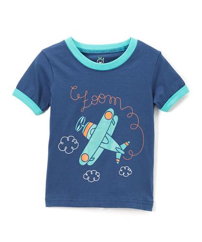 Green Airplane Shirt image