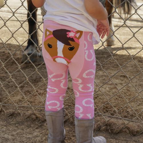 Pink Horse Leggings image