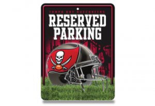 Tampa Bay Buccaneers Metal Parking Sign image