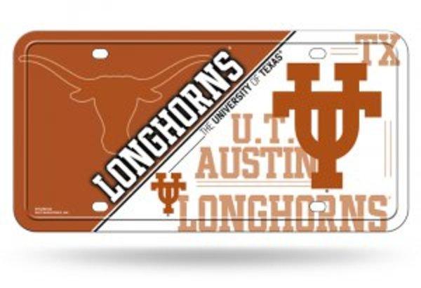 Texas Longhorns Metal License Plate image