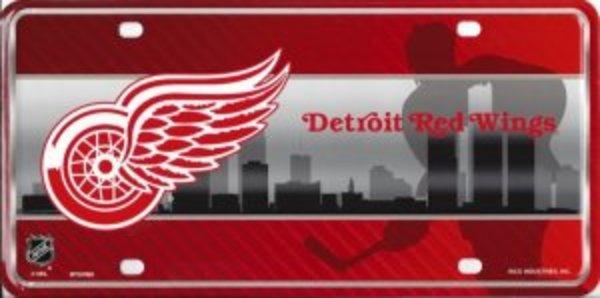 Detroit Red Wings Metal License Plate image