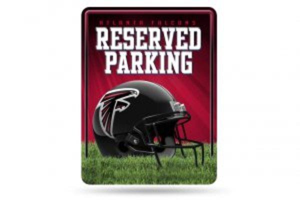 Atlanta Falcons Metal Parking Sign image