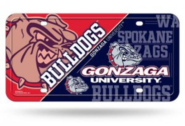 Gonzaga Bulldogs Metal License Plate image