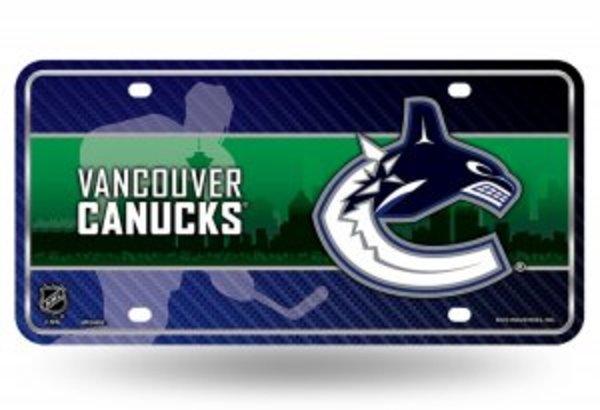 Vancouver Canucks Metal License Plate image