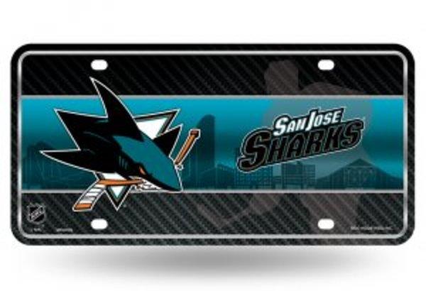 San Jose Sharks Metal license Plate image