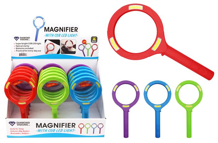 COB LED Magnifying Glass (Bright Colors) (3.5x) image