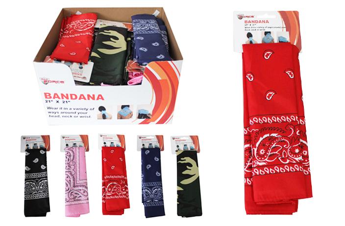 Bandana (Assorted) (21 Inch x 21 Inch) image