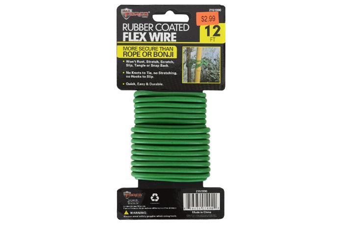 Rubber Coated Flex Wire (12') image